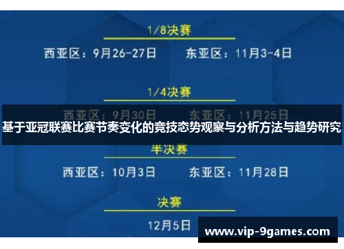 基于亚冠联赛比赛节奏变化的竞技态势观察与分析方法与趋势研究